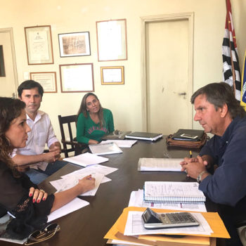 Fundadora  do IORM mantém audiência com o Prefeito de Orlândia