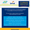 Cursos gratuitos – SENAC e IORM