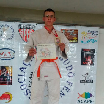 Aluno do Judô Branco Zanol IORM sagra-se campeão no Paulista Inter Regional em Presidente Prudente