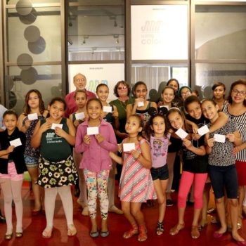 Palestra sobre Coleção de Selos – filatelista Célio Aparecido Borges.