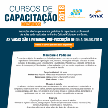 CURSO MANICURE E PEDICURE