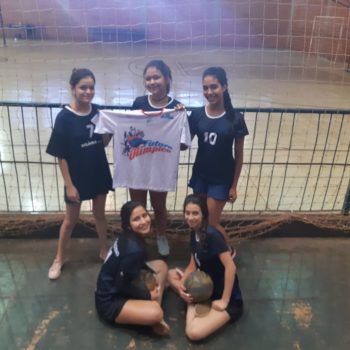Alunas do projeto Futuro Olímpico participaram dos Jogos Escolares do Estado