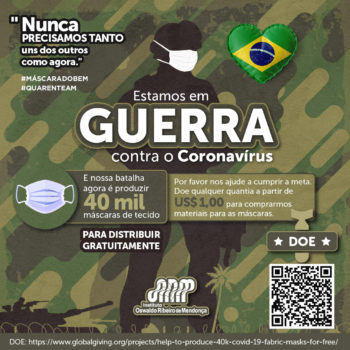 Estamos em guerra contra o coronavírus